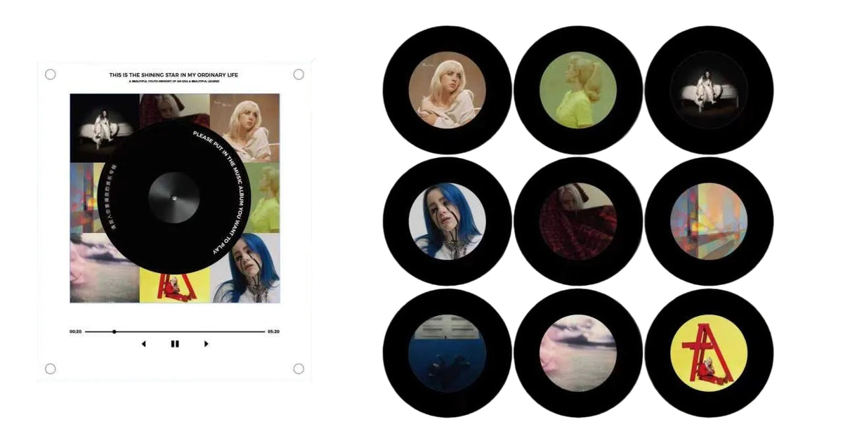 VinylMoments Billie Eilish Edition discs